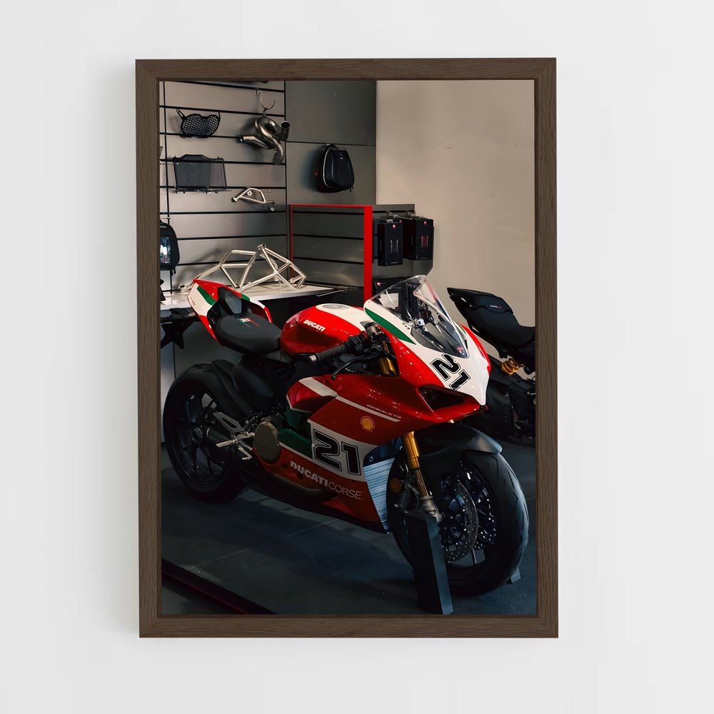 Poster superbe Panigale v – affiche Ducati (vue 5)